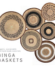 Tonga / Binga Baskets - Traditional Blonde - eyahomeliving